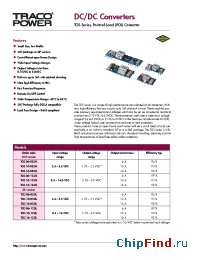 Datasheet TOS06-05SM manufacturer Traco