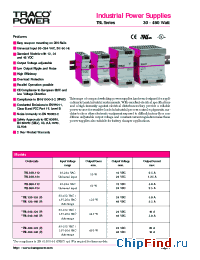 Datasheet TSL060-112 manufacturer Traco