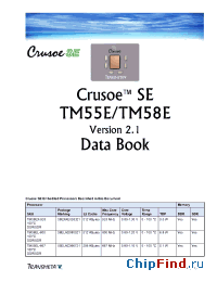 Datasheet SETM5500 manufacturer Transmeta