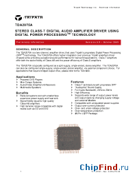 Datasheet TDA2075A manufacturer Tripath