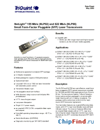 Datasheet NLP02-15-PA manufacturer TriQuint