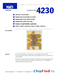 Datasheet TGF4230-EEU manufacturer TriQuint