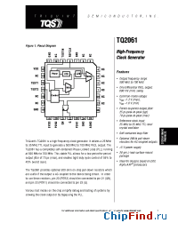 Datasheet TQ2061 manufacturer TriQuint