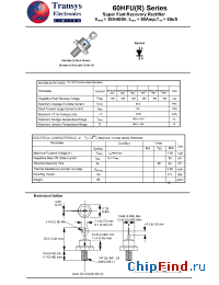 Datasheet 60HFU-100 manufacturer Transys 