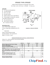 Datasheet ER303D manufacturer Transys 