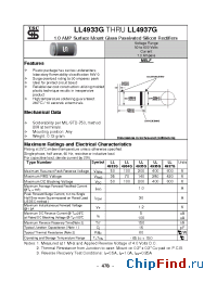 Datasheet LL4937G manufacturer TSC