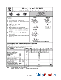 Datasheet SB1505G manufacturer TSC