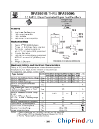 Datasheet SFAS802G manufacturer TSC