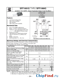 Datasheet SFF1004G manufacturer TSC