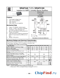 Datasheet SRAF5100 manufacturer TSC