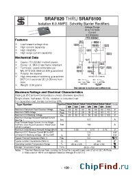 Datasheet SRAF8100 manufacturer TSC