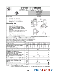 Datasheet SRD630 manufacturer TSC