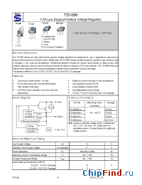 Datasheet TS1086CW3.3 manufacturer TSC