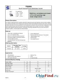 Datasheet TS2026CS manufacturer TSC