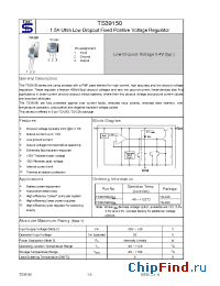 Datasheet TS39150CM12 manufacturer TSC