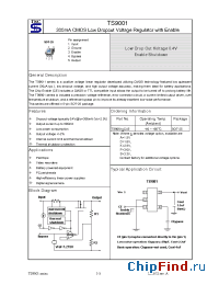 Datasheet TS9001PCX5 manufacturer TSC