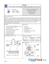 Datasheet TS9004 manufacturer TSC