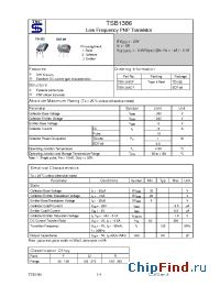 Datasheet TSB1386CP manufacturer TSC