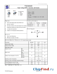 Datasheet TSC5302D manufacturer TSC