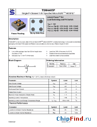 Datasheet TSM4405P manufacturer TSC