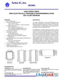 Datasheet 28C256A manufacturer Turbo IC