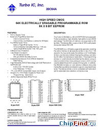 Datasheet 28C64AC-2 manufacturer Turbo IC