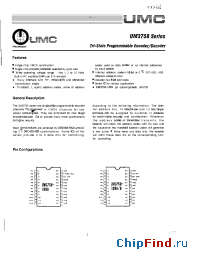 Datasheet UM3758-084AM manufacturer UMC