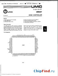 Datasheet UM487 manufacturer UMC
