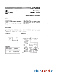 Datasheet UM66T02L manufacturer UMC