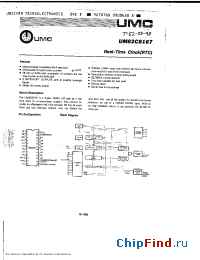Datasheet UM82C8167 manufacturer UMC