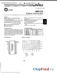Datasheet UM91270AM manufacturer UMC