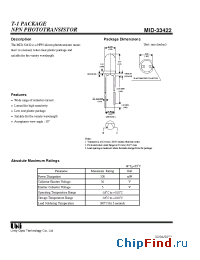 Datasheet MID-33422 manufacturer UOT