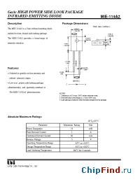 Datasheet MIE-114A2 manufacturer UOT