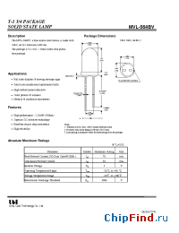 Datasheet MIE-324L3 manufacturer UOT