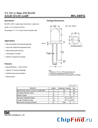 Datasheet MIE-546L3U manufacturer UOT