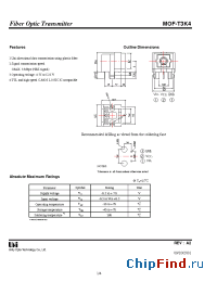 Datasheet MOF-T3K4 manufacturer UOT