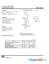 Datasheet MVL-663BK-S manufacturer UOT