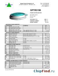 Datasheet GPTR3190 manufacturer Us Digital