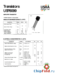 Datasheet USP8099 manufacturer USHA