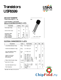 Datasheet USP8599 manufacturer USHA