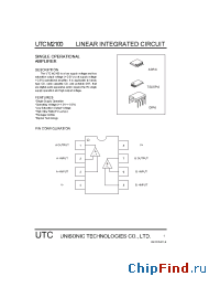 Datasheet M2100 manufacturer UTC