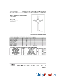 Datasheet UTC2SC3358 manufacturer UTC
