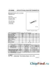 Datasheet UTC2SD882 manufacturer UTC