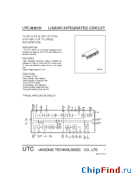 Datasheet UTCAN5151 manufacturer UTC
