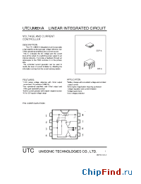 Datasheet UTCUM601/A manufacturer UTC
