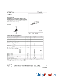 Datasheet UTCUT136 manufacturer UTC