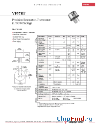 Datasheet VF37RT manufacturer Valpey-Fisher
