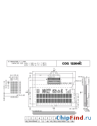 Datasheet COG12264I2C manufacturer Varitronix