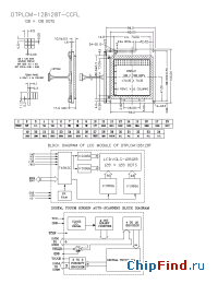 Datasheet DTPLCM-128128T-CCFL manufacturer Varitronix