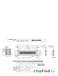 Datasheet MDLS-161615B manufacturer Varitronix
